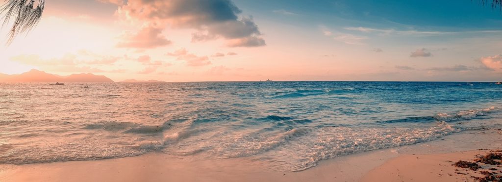 seychelles, panorama, the sea